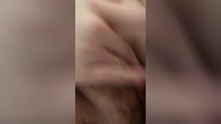 Fucking wife's pussy after stuffing it with shit