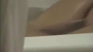 spying on masturbating roommate in bathroom