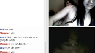 Cute swinger chick on Omegle