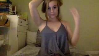18 year old blonde tease