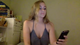 18 year old blonde tease