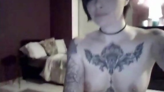 Tatted Girl Teases Cam