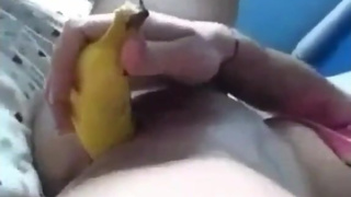 Teen Fucks Banana