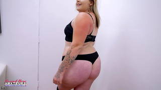 BBW Anal Audition: RELUCTANT AS FUCK!