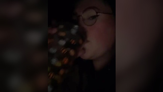 gross slut drinks own piss