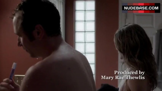 Keri Russell Gets in Shower – The Americans