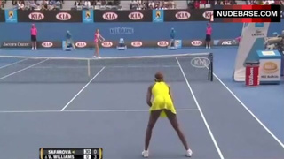 Venus Williams Up Skirt – 2010 Australian Open