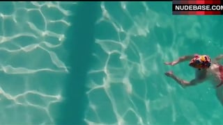 Amanda Seyfried Topless Swimming in Pool – Lovelace