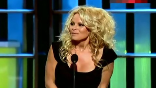 Pamela Anderson Nude Tits Under See Through Top – Comedy Central Roast Of Pam Anderson