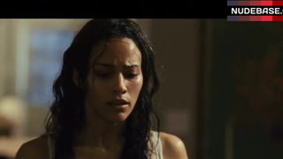 Paula Patton in Wet Top – Mirrors