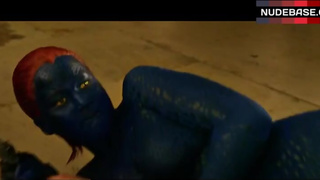 Jennifer Lawrence Sexy Scene – X-Men: Days Of Future Past