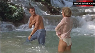 Ursula Andress in Wet See Through Blouse - Dr. No