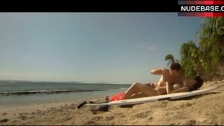 Daisy Betts in Hot Bikini on Beach – Caught Inside