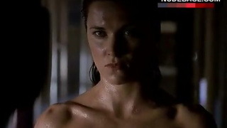 Lucy Lawless Sexy Scene – The X-Files