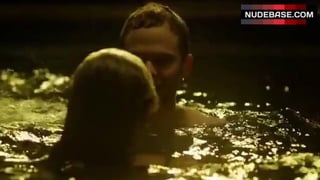 Madeline Zima Lesbian Scene in Pool – Breaking The Girls