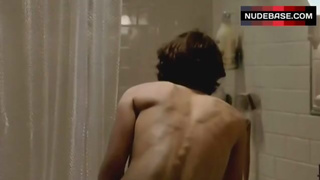 Bridget Moynahan Nude Silhouette in Shower – The Recruit
