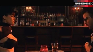 Carla Gugino Shows Underwear in Bar – Girl Walks Into A Bar
