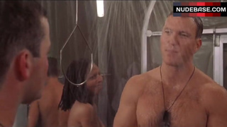 Brooke Morales Nude in Group Shower – Starship Troopers