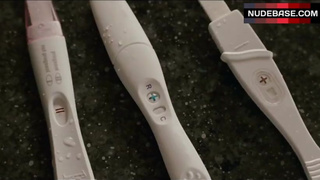 Leslie Mann Pink Panties during Pregnancy Test – Knocked Up
