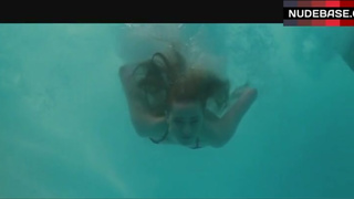 Evan Rachel Wood Diving in Red Bikini – The Life Before Her Eyes