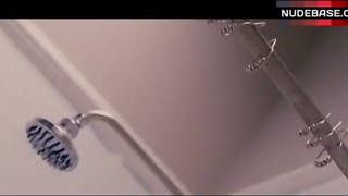 Martina Garcia Topless in Shower – The Hidden Face