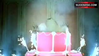 Ursula Buschhorn Topless Pops Out Cake – Das Madchen Aus Der Torte