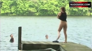 Heather Christine Naked Jump in Lake – Creature From The Hillbilly Lagoon