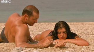 Maria Korinthiou has straight and lesbian sex scenes in Greek movie Deep end