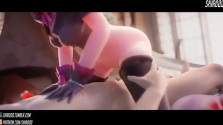 Classic sex scene Animation with Sound 3D Fan Art real sex scenes in movies