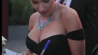 Fake Naked Scarlett Johansson Nude Jerk off Challenge JOI modern mainstream cinema more sex and violence