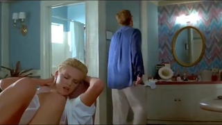 Movie sex scene compilation of one and only Charlize Theron having a lot of cocks erotic sex scenes